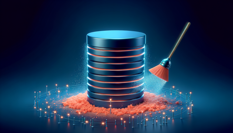 WordPress database cleanup guide - organized database tables for better site performance