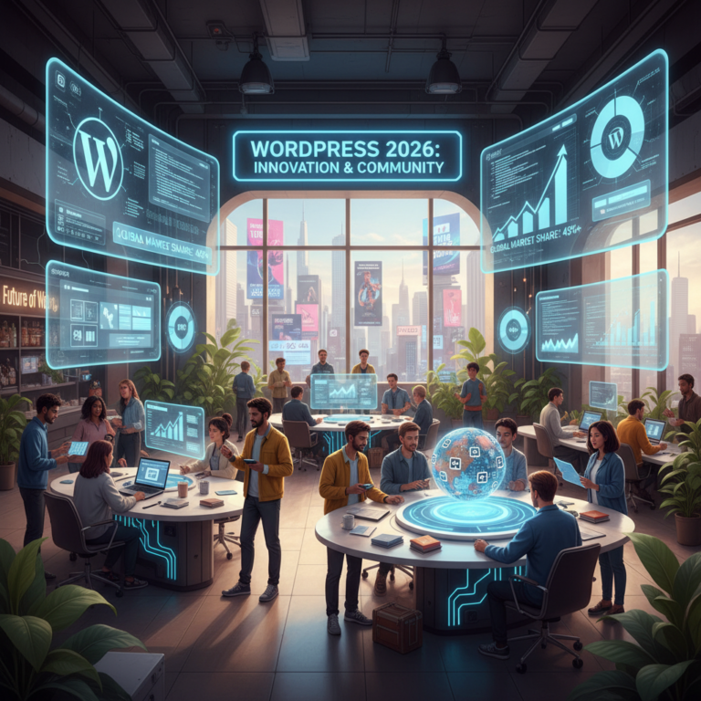 WordPress Market Share Trends in 2026