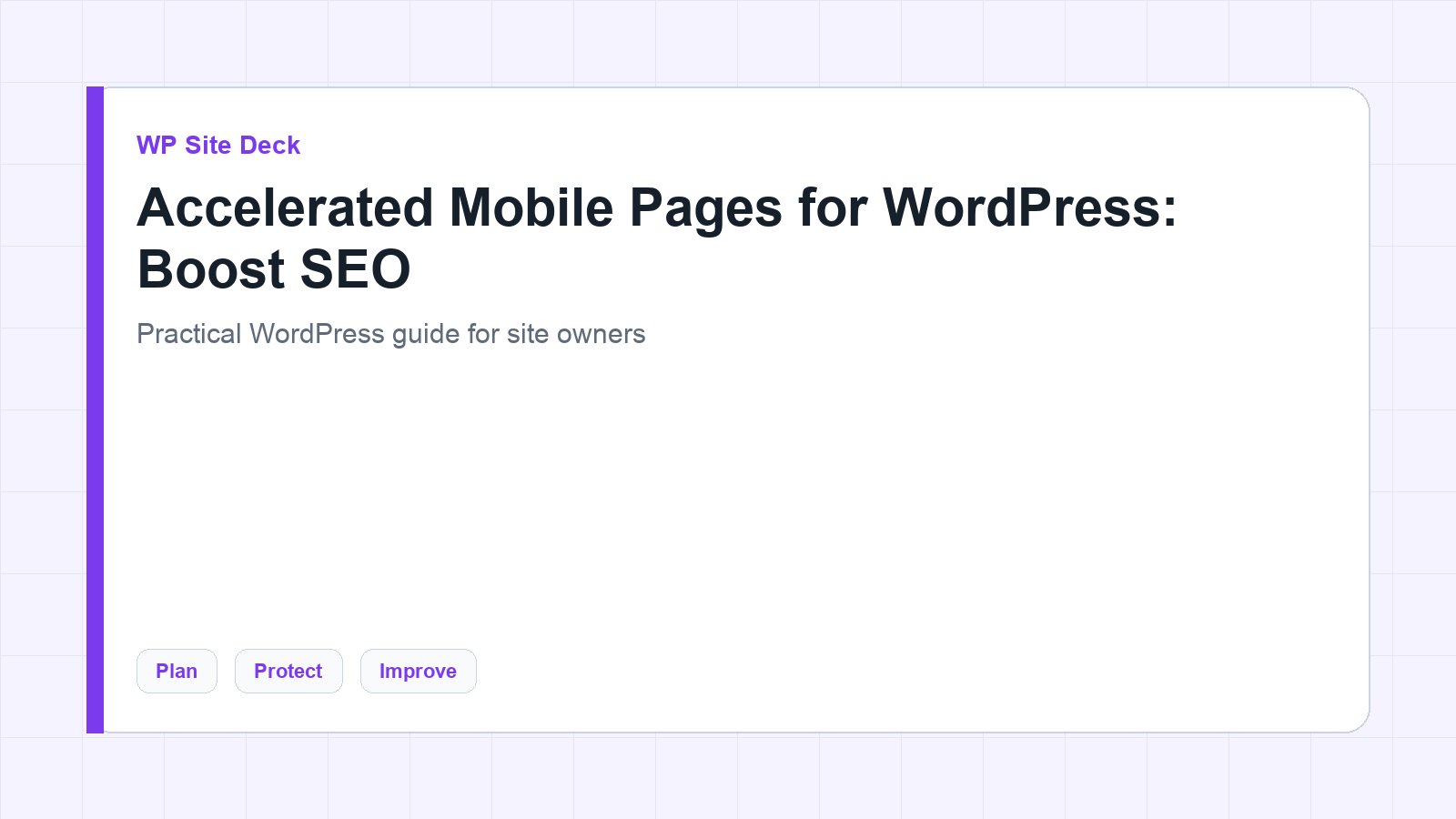 Featured image for Accelerated Mobile Pages for WordPress: Boost SEO