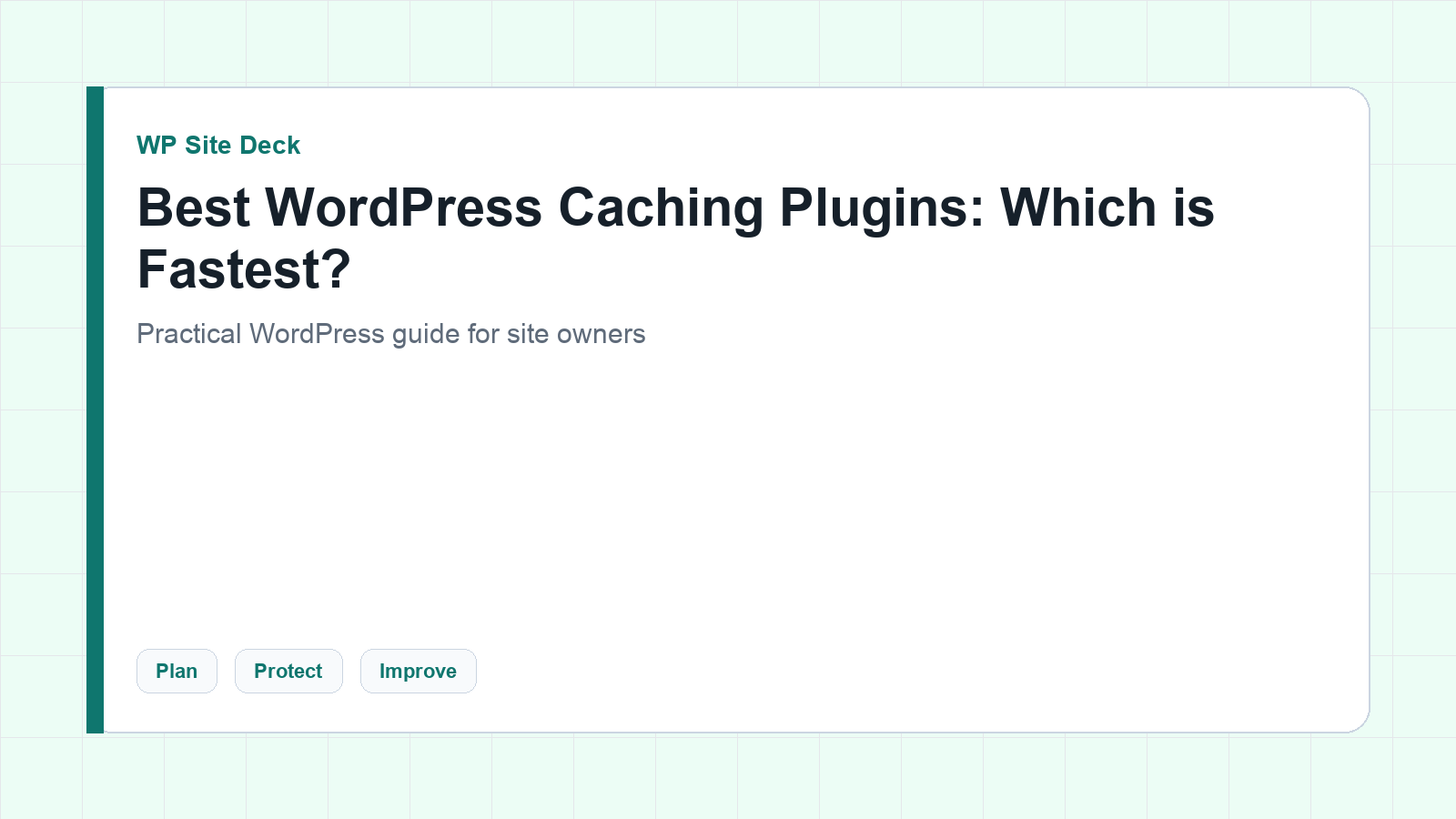 Featured image for Best WordPress Caching Plugins: Which is Fastest?