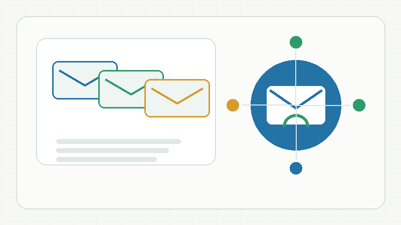 Domain and email setup workflow for a small business website