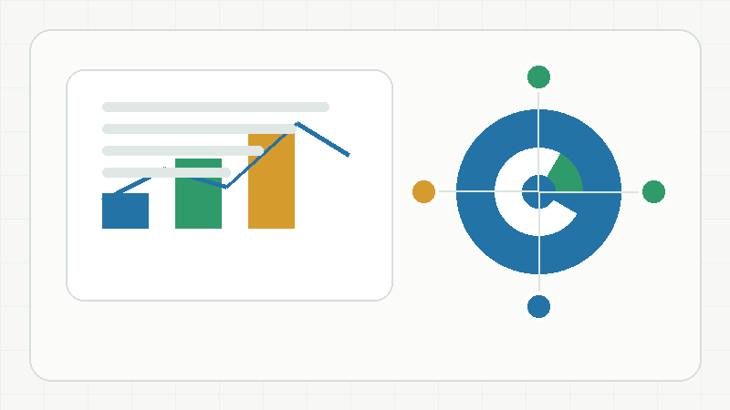 WordPress analytics plugin dashboard with traffic charts