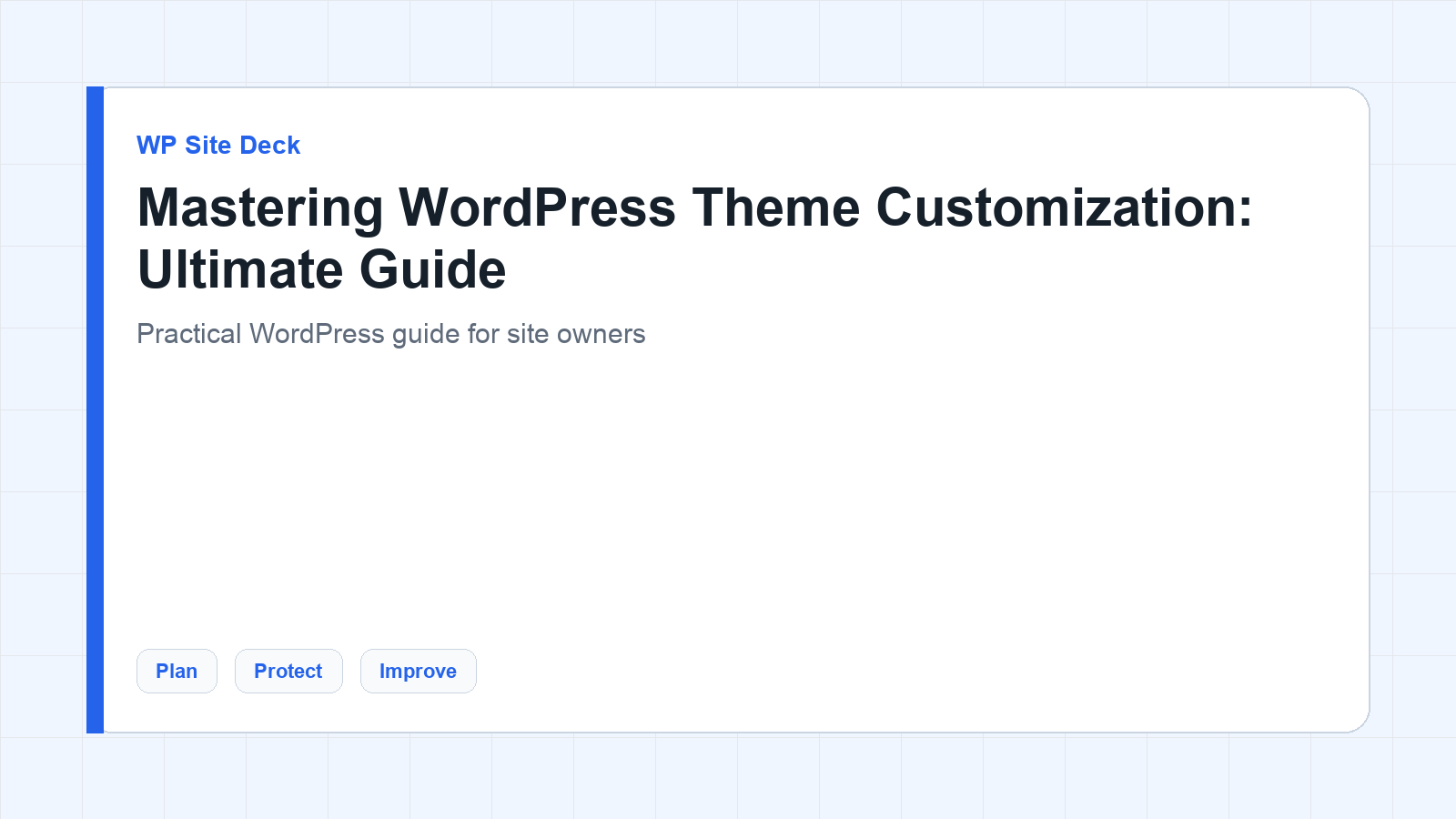 Featured image for Mastering WordPress Theme Customization: Ultimate Guide