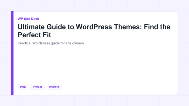 Featured image for Ultimate Guide to WordPress Themes: Find the Perfect Fit
