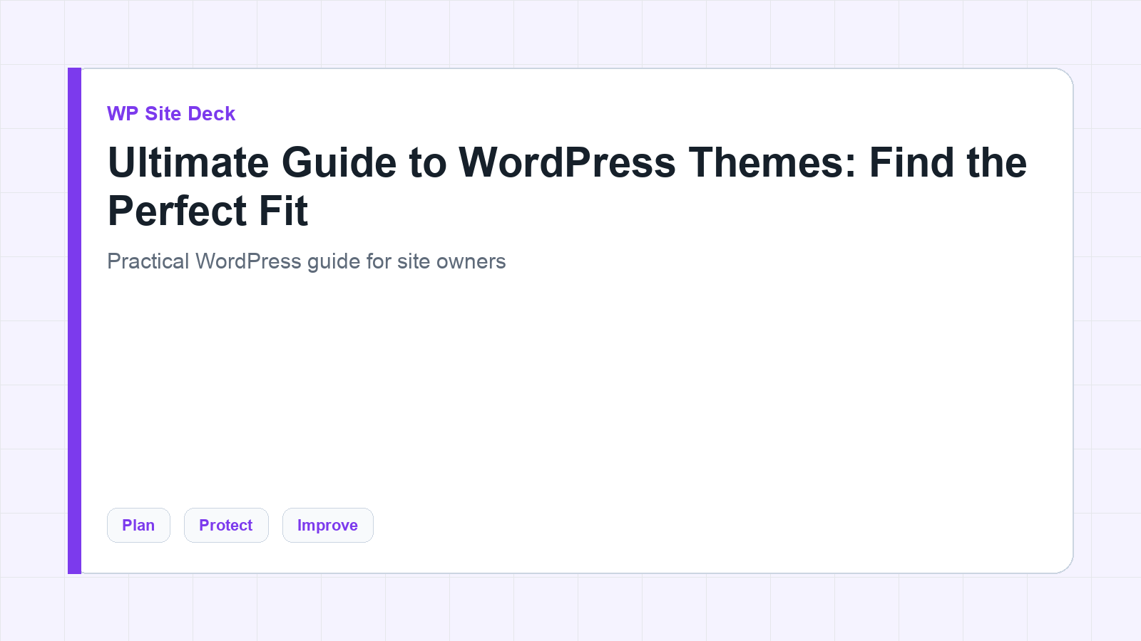 Featured image for Ultimate Guide to WordPress Themes: Find the Perfect Fit