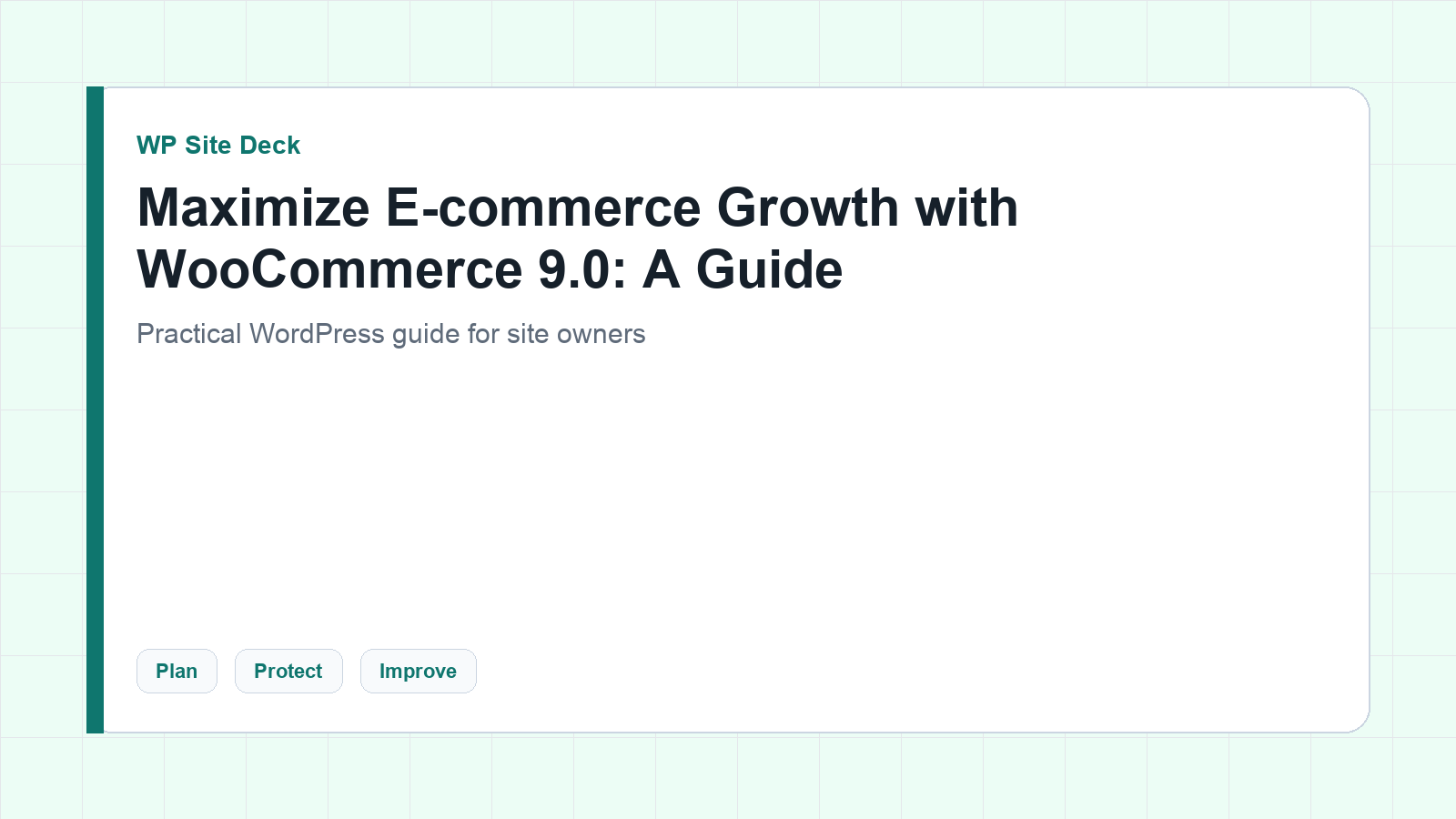 Featured image for Maximize E-commerce Growth with WooCommerce 9.0: A Guide