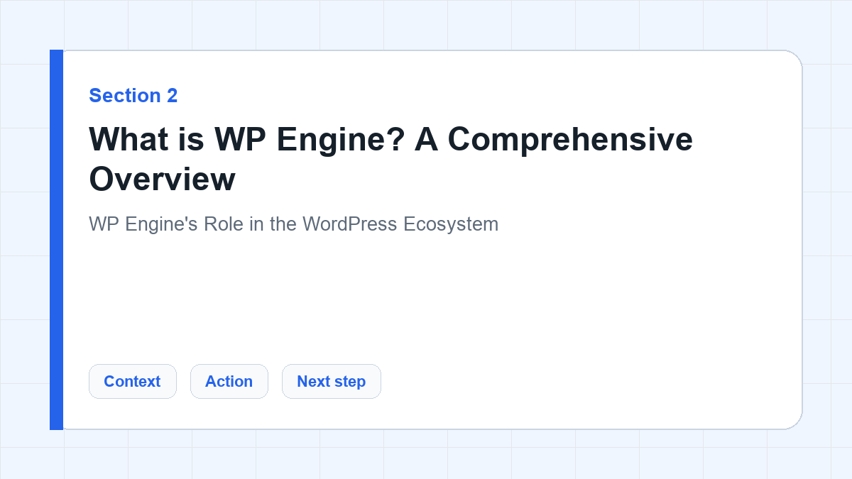 What is WP Engine? A Comprehensive Overview section illustration for WP Engine's Role in the WordPress Ecosystem